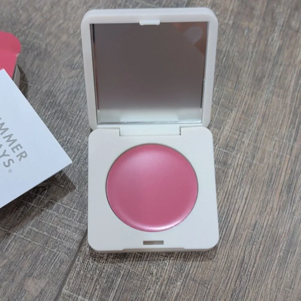 Summer Fridays Blush Butter Balm Sweet Rose Mini 0.08 oz Vegan Fragrance Free